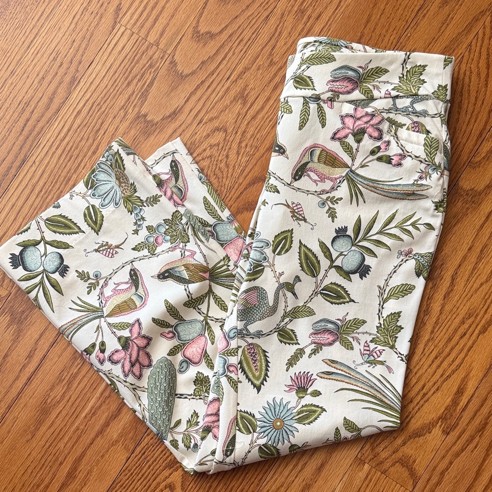 Floral Spartina Pants medium